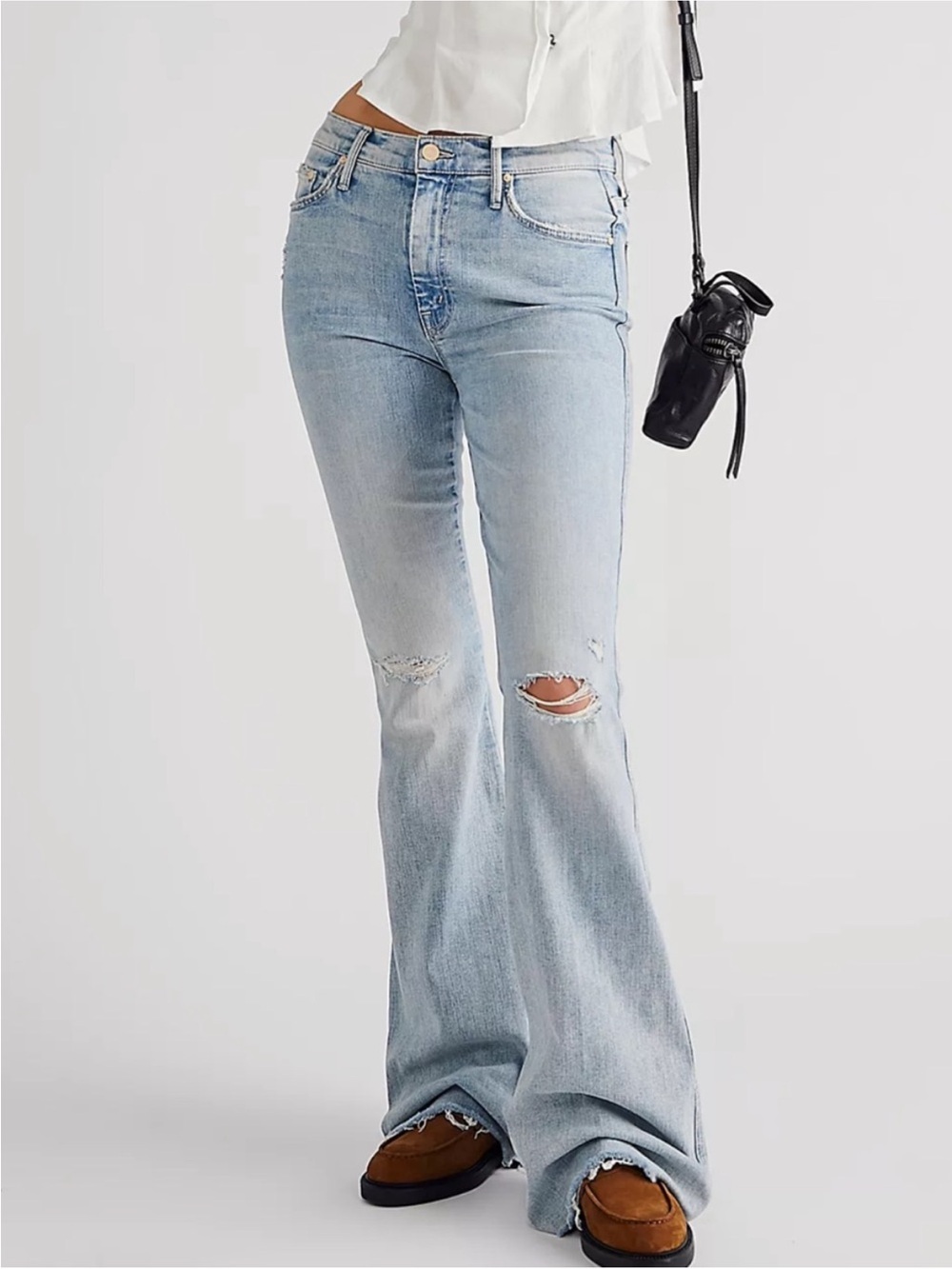 Mother The super Cruiser Double Heel Fray / In Nature Of The Game Jeans Flare 27